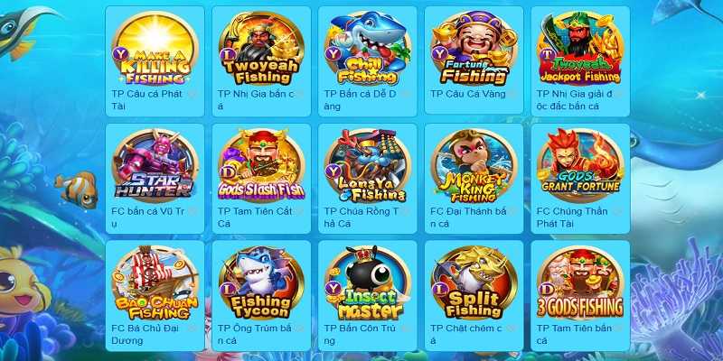 Kho game bắn cá 79King đổi thưởng đa dạng